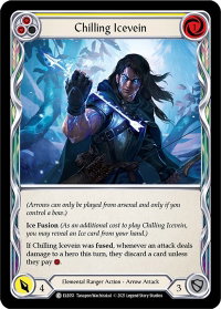 Chilling Icevein (Yellow) - Tales of Aria (ELE) #ELE051 - Common Flesh and Blood Trading Card