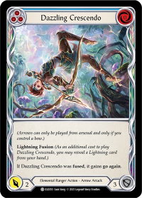 Dazzling Crescendo (Blue) - Tales of Aria (ELE) #ELE055 - Common Flesh and Blood Trading Card
