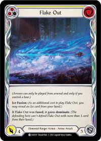 Flake Out (Yellow) - Tales of Aria (ELE) #ELE057 - Common Flesh and Blood Trading Card