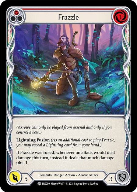 Frazzle (Red) - Tales of Aria Flesh and Blood trading card