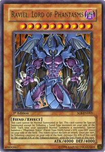 Raviel, Lord of Phantasms - Shadow of Infinity (SOI) #SOI-EN003 - Ultra Rare YuGiOh Trading Card