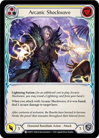 Arcanic Shockwave (Yellow) - Tales of Aria (ELE) #ELE074 - Common Flesh and Blood Trading Card