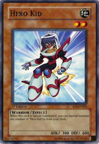 Hero Kid - Shadow of Infinity (SOI) #SOI-EN005 - Common / Short Print YuGiOh Trading Card