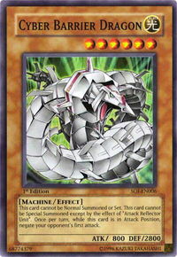 Cyber Barrier Dragon - Shadow of Infinity (SOI) #SOI-EN006 - Super Rare YuGiOh Trading Card