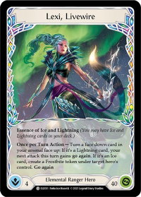 Lexi, Livewire // Lexi - Tales of Aria (ELE) #ELE031 // ELE032 - Token Flesh and Blood Trading Card
