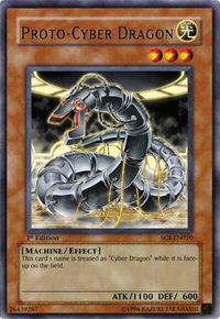 Proto-Cyber Dragon - Shadow of Infinity (SOI) #SOI-EN010 - Rare YuGiOh Trading Card