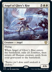 Angel of Glory's Rise - Commander: Innistrad: Midnight Hunt (MIC) #79 - Rare Magic: The Gathering Trading Card