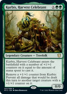 Kurbis, Harvest Celebrant - Commander: Innistrad: Midnight Hunt Magic: The Gathering trading card