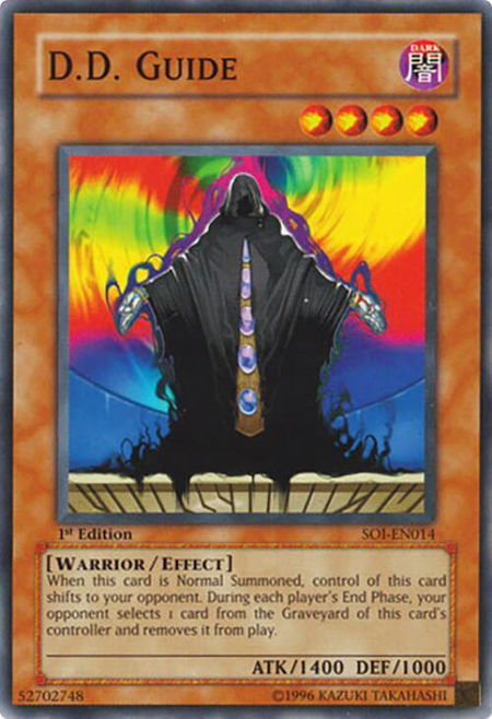 D.D. Guide trading card from Shadow of Infinity D.D. Guide - Shadow of Infinity YuGiOh trading card
