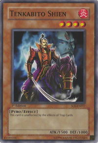 Tenkabito Shien - Shadow of Infinity (SOI) #SOI-EN017 - Common / Short Print YuGiOh Trading Card