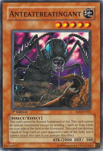 Anteatereatingant - Shadow of Infinity (SOI) #SOI-EN022 - Common / Short Print YuGiOh Trading Card