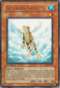 Treeborn Frog - Shadow of Infinity (SOI) #SOI-EN025 - Rare YuGiOh Trading Card