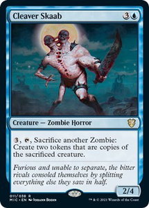 Cleaver Skaab - Commander: Innistrad: Midnight Hunt (MIC) #11 - Rare Magic: The Gathering Trading Card