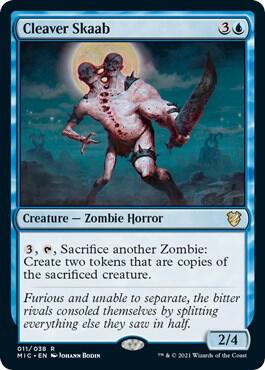 Cleaver Skaab trading card from Commander: Innistrad: Midnight Hunt Cleaver Skaab - Commander: Innistrad: Midnight Hunt Magic: The Gathering trading card