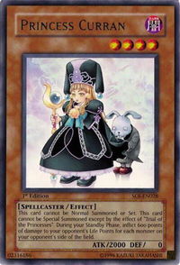 Princess Curran - Shadow of Infinity (SOI) #SOI-EN028 - Rare YuGiOh Trading Card