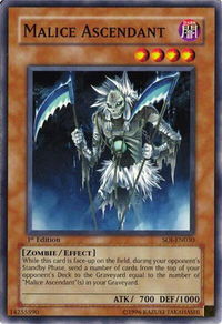 Malice Ascendant - Shadow of Infinity (SOI) #SOI-EN030 - Common / Short Print YuGiOh Trading Card