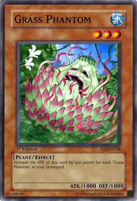 Grass Phantom - Shadow of Infinity YuGiOh trading card