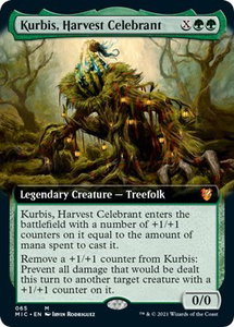 Kurbis, Harvest Celebrant (Extended Art) - Commander: Innistrad: Midnight Hunt (MIC) #65 - Mythic Rare Magic: The Gathering Trading Card