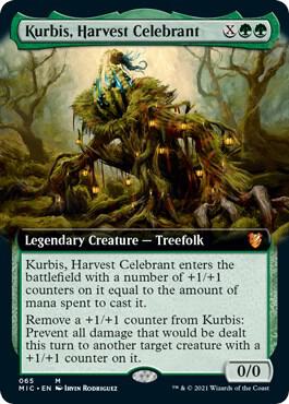 Kurbis, Harvest Celebrant (Extended Art) - Commander: Innistrad: Midnight Hunt Magic: The Gathering trading card