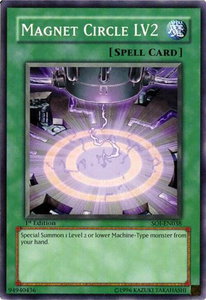 Magnet Circle LV2 - Shadow of Infinity (SOI) #SOI-EN038 - Common / Short Print YuGiOh Trading Card