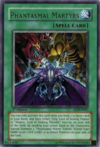 Phantasmal Martyrs - Shadow of Infinity (SOI) #SOI-EN041 - Rare YuGiOh Trading Card