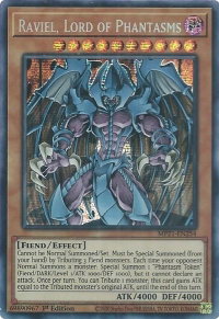 Raviel, Lord of Phantasms - 2021 Tin of Ancient Battles (MP21) #MP21-EN254 - Prismatic Secret Rare YuGiOh Trading Card