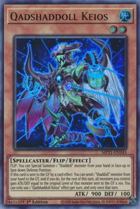 Qadshaddoll Keios - 2021 Tin of Ancient Battles (MP21) #MP21-EN243 - Ultra Rare YuGiOh Trading Card