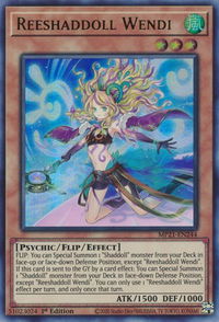 Reeshaddoll Wendi - 2021 Tin of Ancient Battles (MP21) #MP21-EN244 - Ultra Rare YuGiOh Trading Card