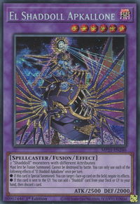 El Shaddoll Apkallone - 2021 Tin of Ancient Battles (MP21) #MP21-EN246 - Prismatic Secret Rare YuGiOh Trading Card