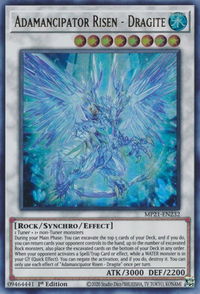 Adamancipator Risen - Dragite - 2021 Tin of Ancient Battles (MP21) #MP21-EN232 - Ultra Rare YuGiOh Trading Card