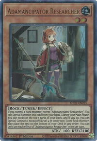 Adamancipator Researcher - 2021 Tin of Ancient Battles (MP21) #MP21-EN225 - Ultra Rare YuGiOh Trading Card