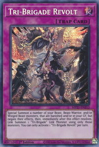 Tri-Brigade Revolt - 2021 Tin of Ancient Battles (MP21) #MP21-EN212 - Prismatic Secret Rare YuGiOh Trading Card