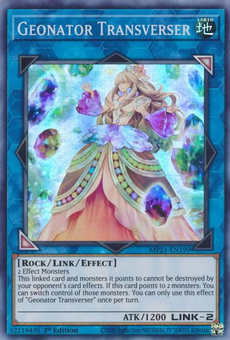 Geonator Transverser - 2021 Tin of Ancient Battles YuGiOh trading card
