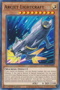 Arcjet Lightcraft - 2021 Tin of Ancient Battles (MP21) #MP21-EN004 - Common / Short Print YuGiOh Trading Card