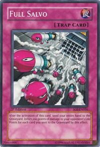 Full Salvo - Shadow of Infinity (SOI) #SOI-EN056 - Common / Short Print YuGiOh Trading Card