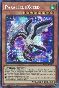 Parallel eXceed - 2021 Tin of Ancient Battles (MP21) #MP21-EN043 - Prismatic Secret Rare YuGiOh Trading Card