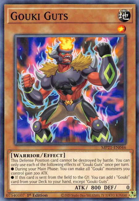 Gouki Guts - 2021 Tin of Ancient Battles YuGiOh trading card