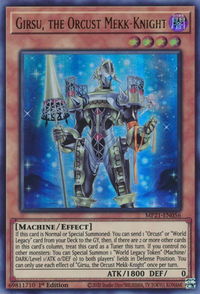 Girsu, the Orcust Mekk-Knight - 2021 Tin of Ancient Battles (MP21) #MP21-EN056 - Ultra Rare YuGiOh Trading Card