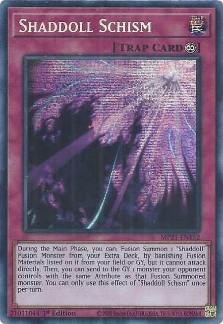 Shaddoll Schism - 2021 Tin of Ancient Battles YuGiOh trading card
