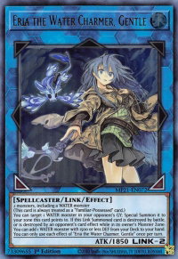 Eria the Water Charmer, Gentle - 2021 Tin of Ancient Battles (MP21) #MP21-EN072 - Ultra Rare YuGiOh Trading Card
