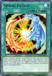 Spiral Fusion - 2021 Tin of Ancient Battles (MP21) #MP21-EN133 - Rare YuGiOh Trading Card