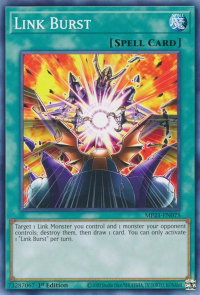 Link Burst - 2021 Tin of Ancient Battles (MP21) #MP21-EN075 - Common / Short Print YuGiOh Trading Card