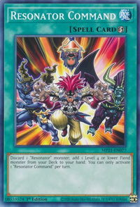 Resonator Command - 2021 Tin of Ancient Battles (MP21) #MP21-EN077 - Common / Short Print YuGiOh Trading Card