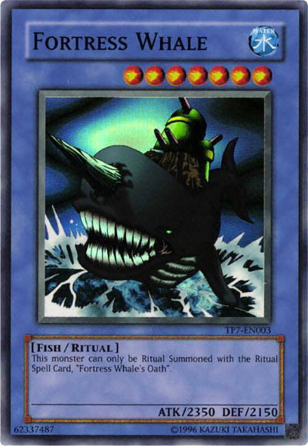 Fortress Whale - Tournament Pack 7 YuGiOh trading card