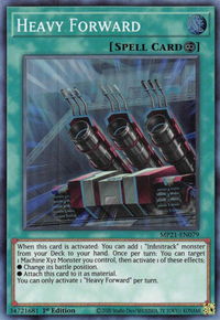 Heavy Forward - 2021 Tin of Ancient Battles (MP21) #MP21-EN079 - Super Rare YuGiOh Trading Card