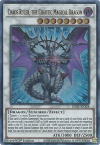 Chaos Ruler, the Chaotic Magical Dragon - 2021 Tin of Ancient Battles (MP21) #MP21-EN128 - Ultra Rare YuGiOh Trading Card
