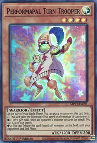 Performapal Turn Trooper - 2021 Tin of Ancient Battles (MP21) #MP21-EN091 - Super Rare YuGiOh Trading Card