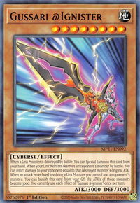 Gussari @Ignister - 2021 Tin of Ancient Battles (MP21) #MP21-EN092 - Common / Short Print YuGiOh Trading Card