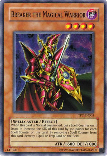 Breaker the Magical Warrior - Tournament Pack 7 YuGiOh trading card