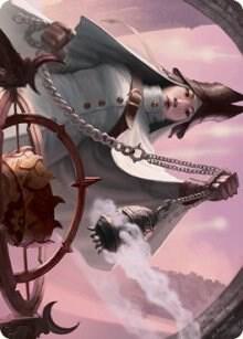 Celestus Sanctifier Art Card - Art Series: Innistrad: Midnight Hunt Magic: The Gathering trading card